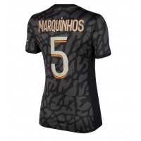 Dres Paris Saint-Germain Marquinhos #5 Rezervni za Žensko 2023-24 Kratak Rukav